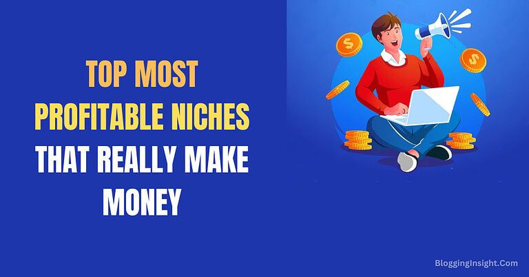 Top 9 Profitable Blog niche in 2024