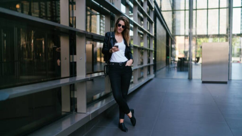 black jeans women