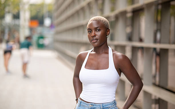 pixie cut black women