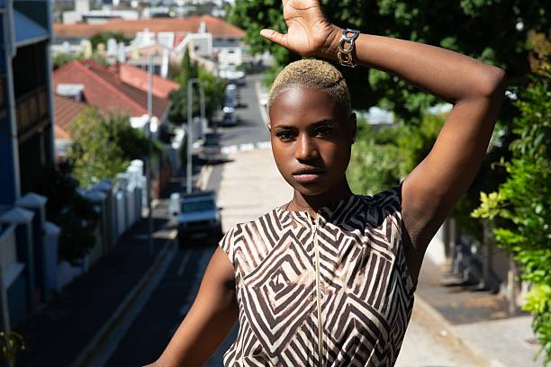 Pixie cut black women