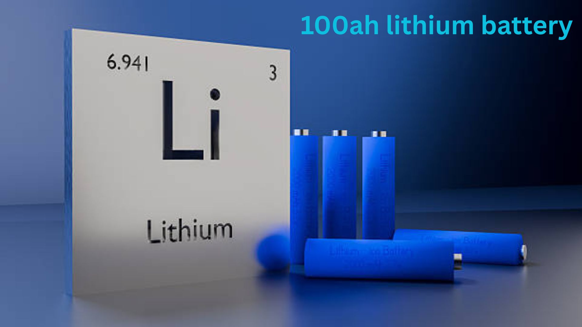 100ah lithium battery